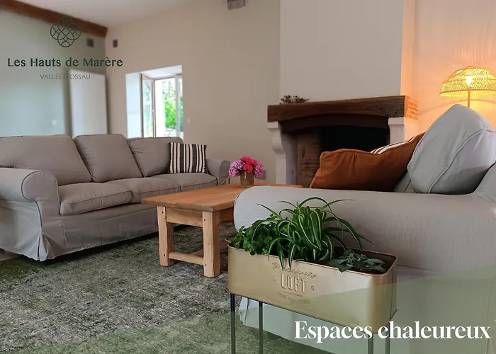 Maison D'exception, 14 Personnes, Piscine, Vue Pyrenees * Sevignacq-Meyracq